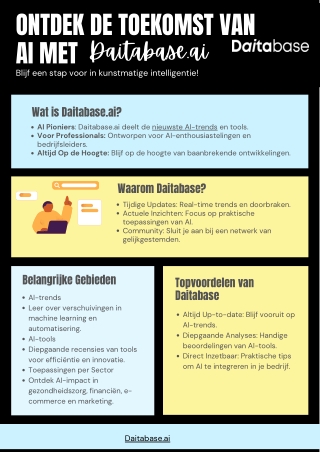 Ontdek de Toekomst van AI met Daitabase.ai
