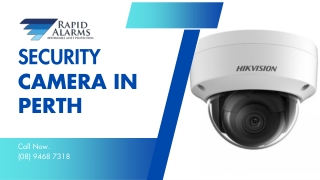 Security Camera in Perth