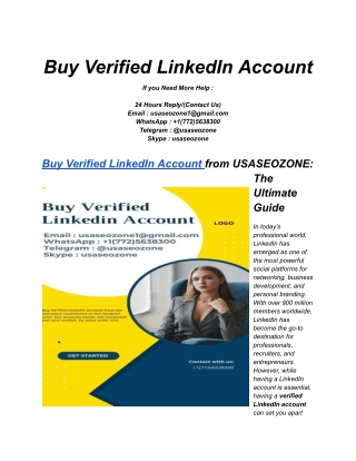 Buy Verified LinkedIn Account (4)