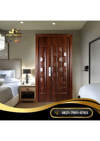 WA 0821 7001 0763 (FORTRESS) Pintu Rumah 2 Daun Besar Kecil di Luwu Timur