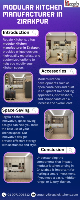 Modular Kitchen Manufacturer In Zirakpur