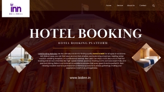 Hotel Booking Made Easy with Bidinn
