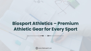 Biosport Athletics – Premium Athletic Gear for Every Sport