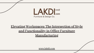 Best Office Furniture Manufacturers in India