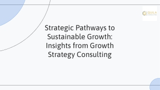 Growth Strategy Consulting | QUILA Consulting