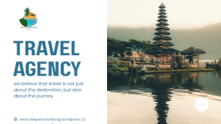 Travel in world wide in any places and explore the world enjoy your life