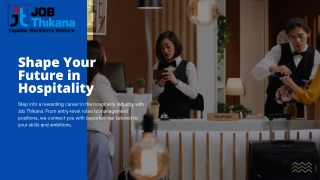 Shape Your Future in Hospitality