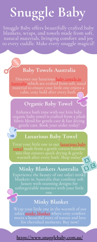 Baby Towels Australia