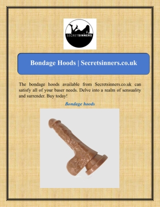 Bondage Hoods | Secretsinners.co.uk