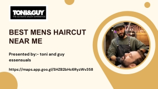 Best Men's Haircut Near Me – Stylish and Professional Grooming