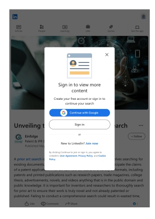 The most prominent prior art search services in india