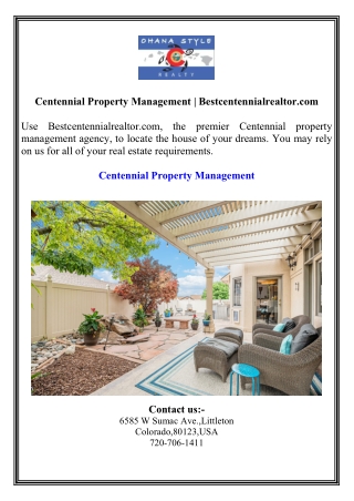 Centennial Property Management  Bestcentennialrealtor.com