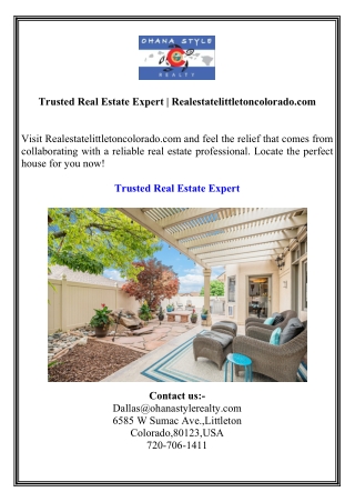 Trusted Real Estate Expert  Realestatelittletoncolorado.com