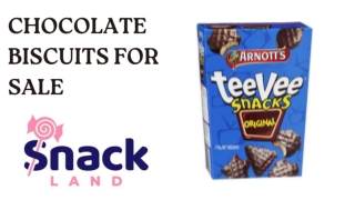 Chocolate Biscuits for sale