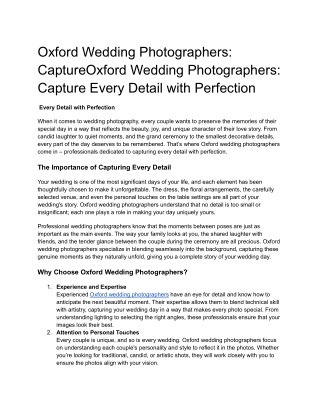 Oxford Wedding Photographers_ CaptureOxford Wedding Photographers_ Capture Every Detail with Perfection (1)