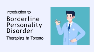 Introduction to Borderline Personality Disorder Therapists in Toronto
