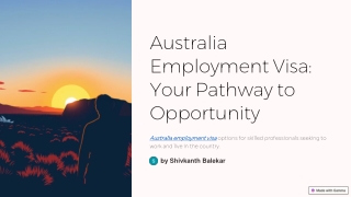Australia-Employment-Visa-Your-Pathway-to-Opportunity
