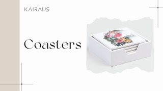 "Elegant Coasters: Stylish Protection for Your Table Decor"