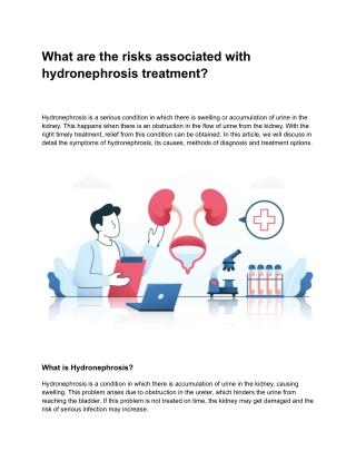 Hydronephrosis treatment