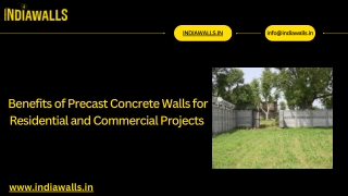 PRECAST BOUNDRY WALL