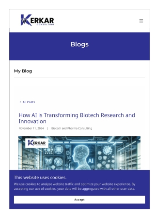 How AI is Transforming Biotech Research and Innovation