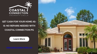 Coastal Connection Property Group: Simplifying Your Home Selling Experience