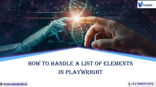 PlayWright Automation Training Hyderabad | Best Course