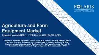 Agriculture and Farm Equipment Market