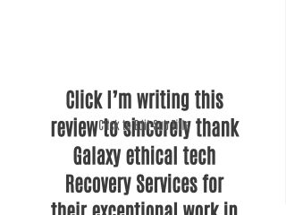 TRUSTED CRYPTO RECOVERY EXPERT