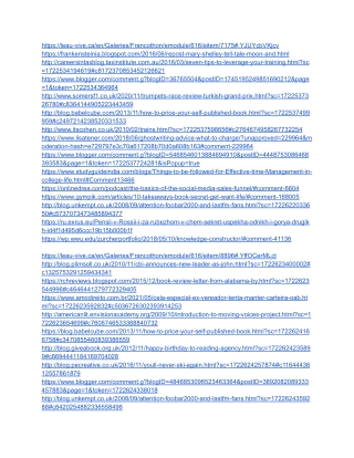 22 August Indexing Links