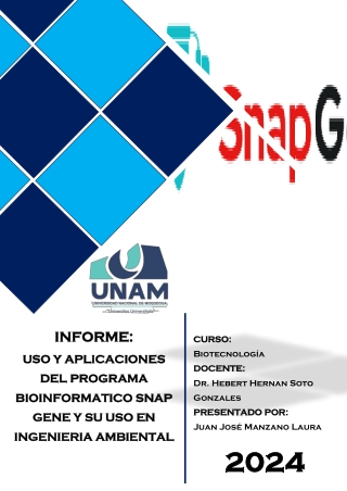 Informe_Práctica del uso del software SnapGene y Mega11