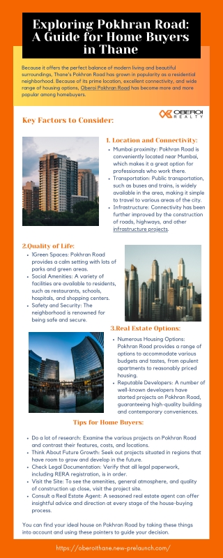 Exploring Pokhran Road A Guide for Home Buyers in Thane