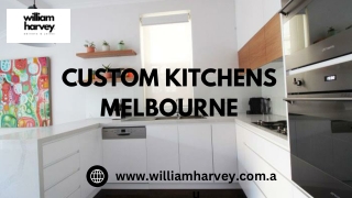 Custom Kitchens Melbourne