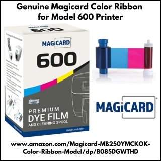 Genuine Magicard Color Ribbon for Model 600 Printer