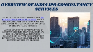 India IPO Experts: Guide Your Business to Market Entry