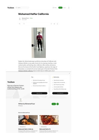 Mohamed Haffar San diego