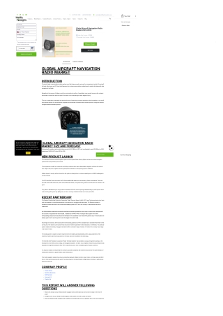 Global Aircraft Navigation Radio Market 2022-2030