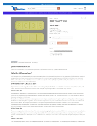 R039 YELLOW BAR - allmedistore.com