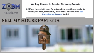 Sell My House Fast GTA