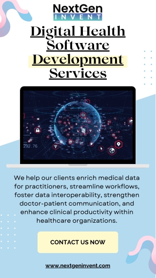 Digital Health Software Development Services
