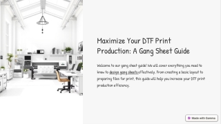 Master DTF Print Production: The Ultimate Gang Sheet Guide