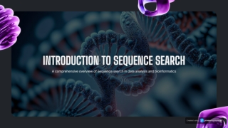 Introduction to Sequence Search
