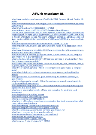 Best SEO Consultant Company - https://www.adwebassociates.com/seo-company-in-gra