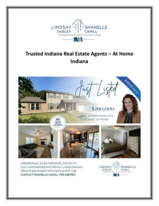 Reliable Indiana Real Estate Experts – At Home Indiana