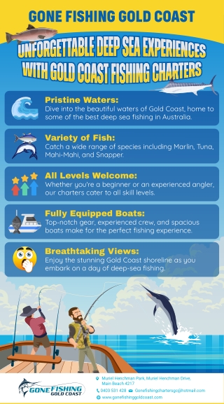 Deep Sea Experiences with Gold Coast Fishing Charters