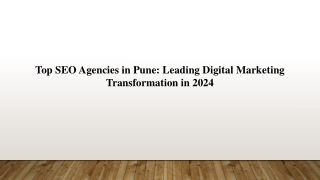 SEO Agency in Pune: Boost Your Online Visibility with Proven Strategies