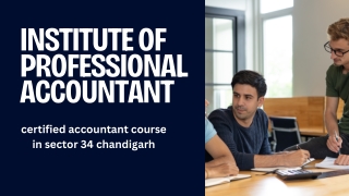 certified accountant course in sector 34 chandigarh