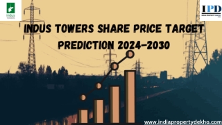 Indus towers share price target from 2024-2030
