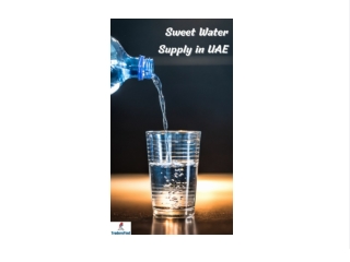 Clean Sweet Water Supply Services in Sharjah