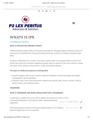 patent registration service